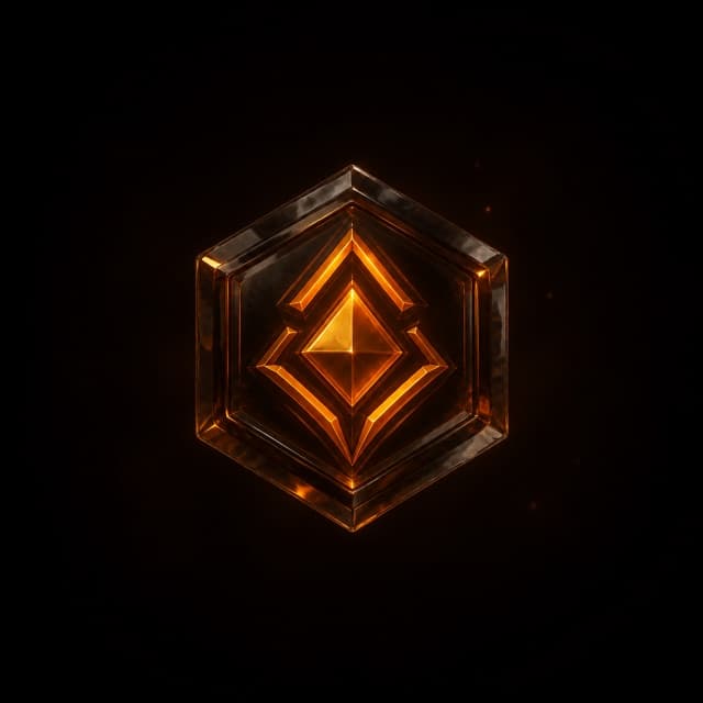 glass hexagonal seal